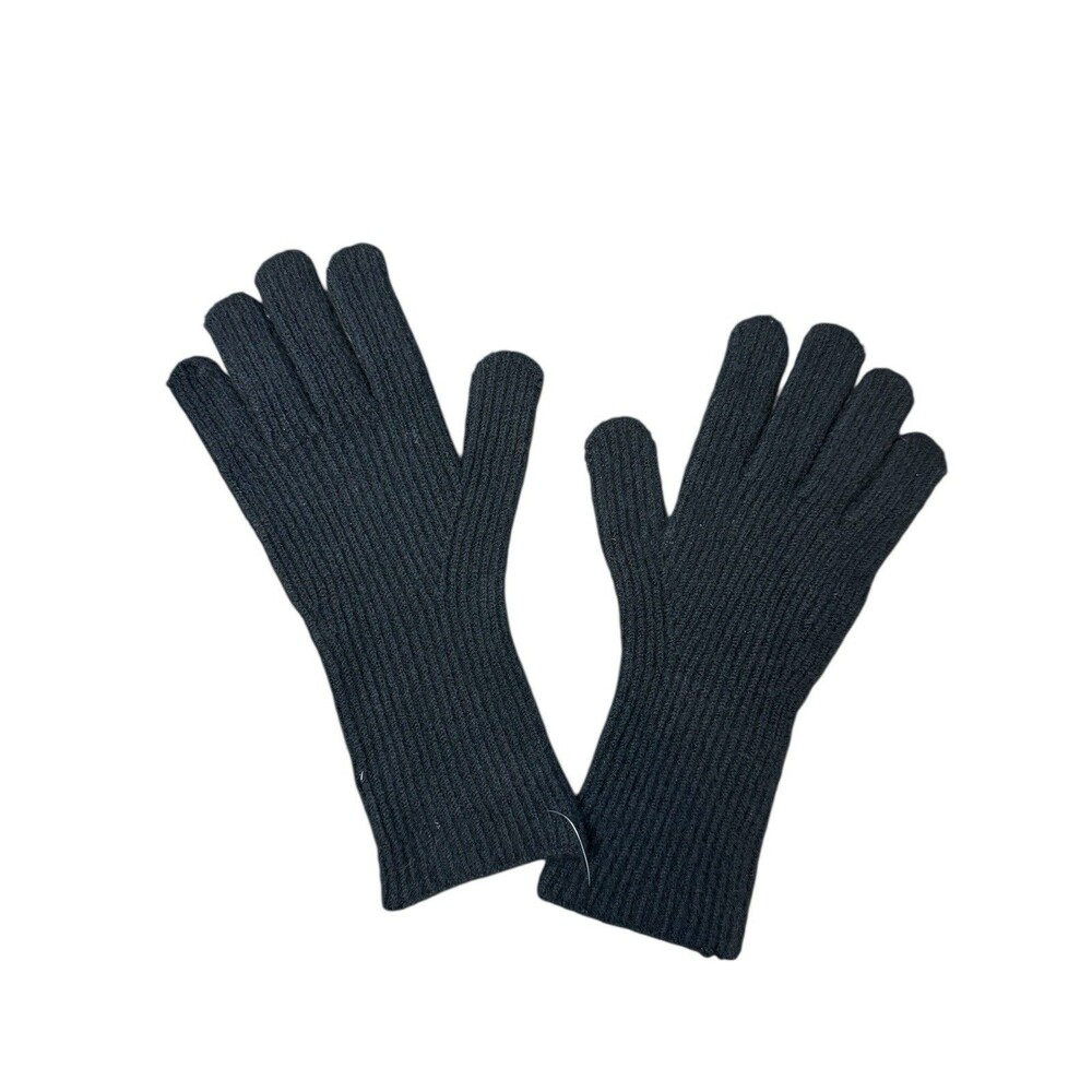 Sonoma Goods For Life Gloves Black The Everyday Knit One Size Stretch NWT